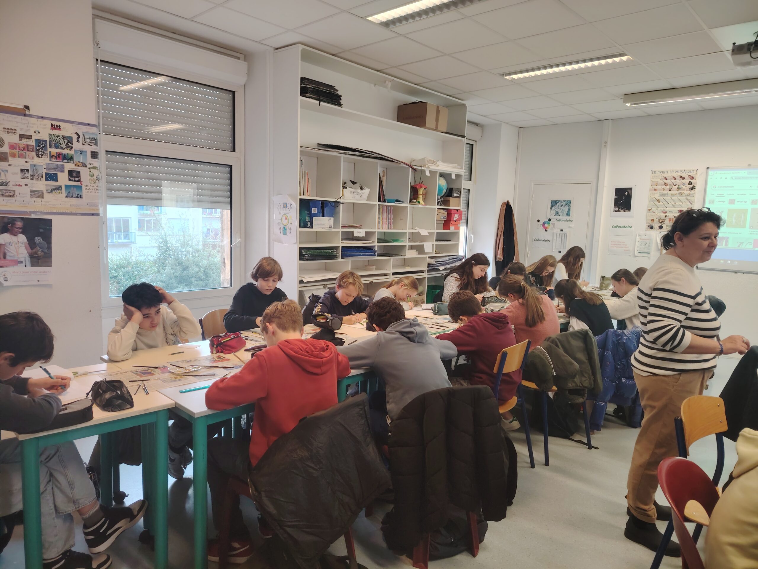 « Journal de bord enluminé » des 5° du collège Saint-Seurin