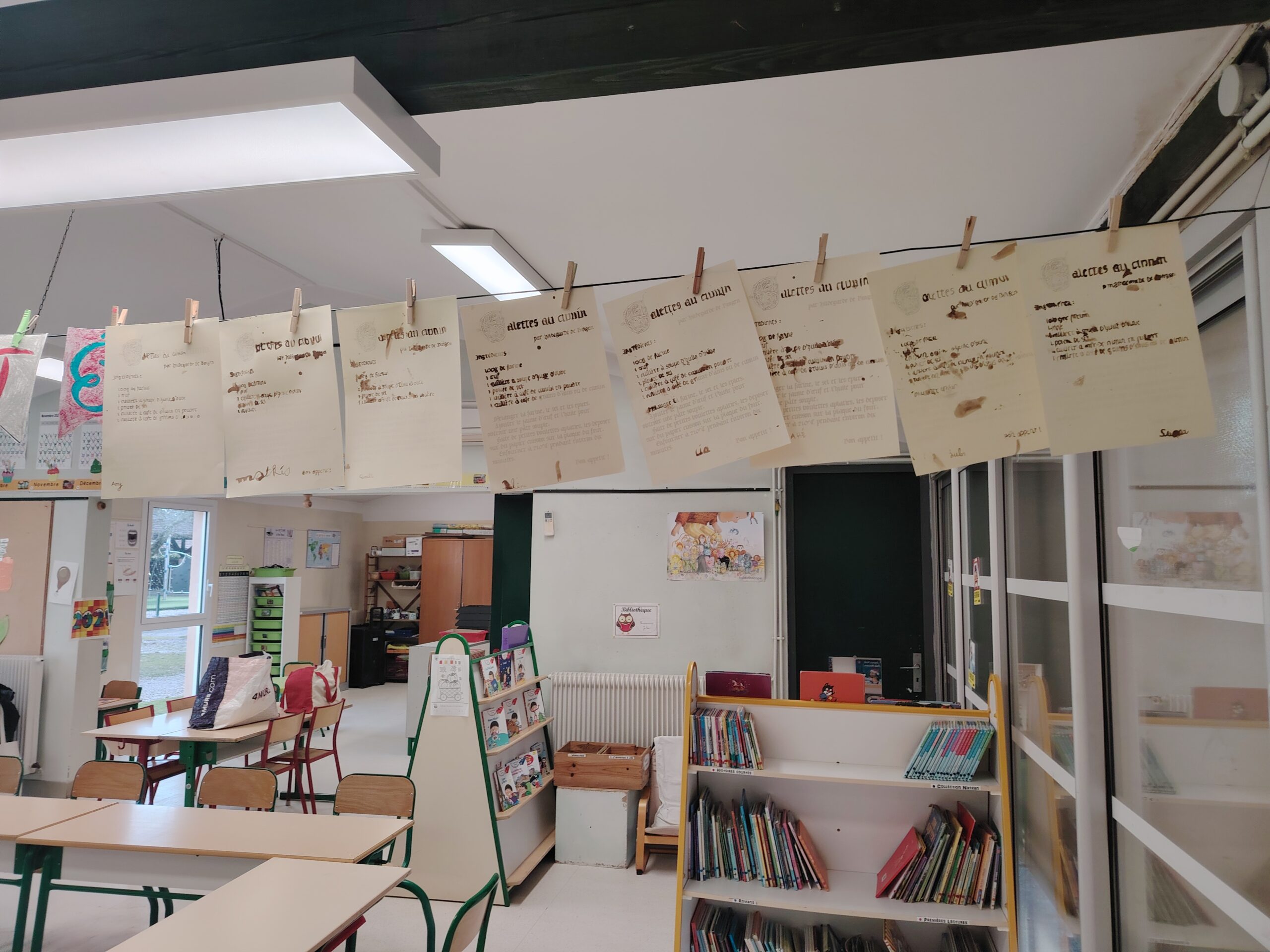 On découvre la gastronomie médiévale à l’école de Margaux !