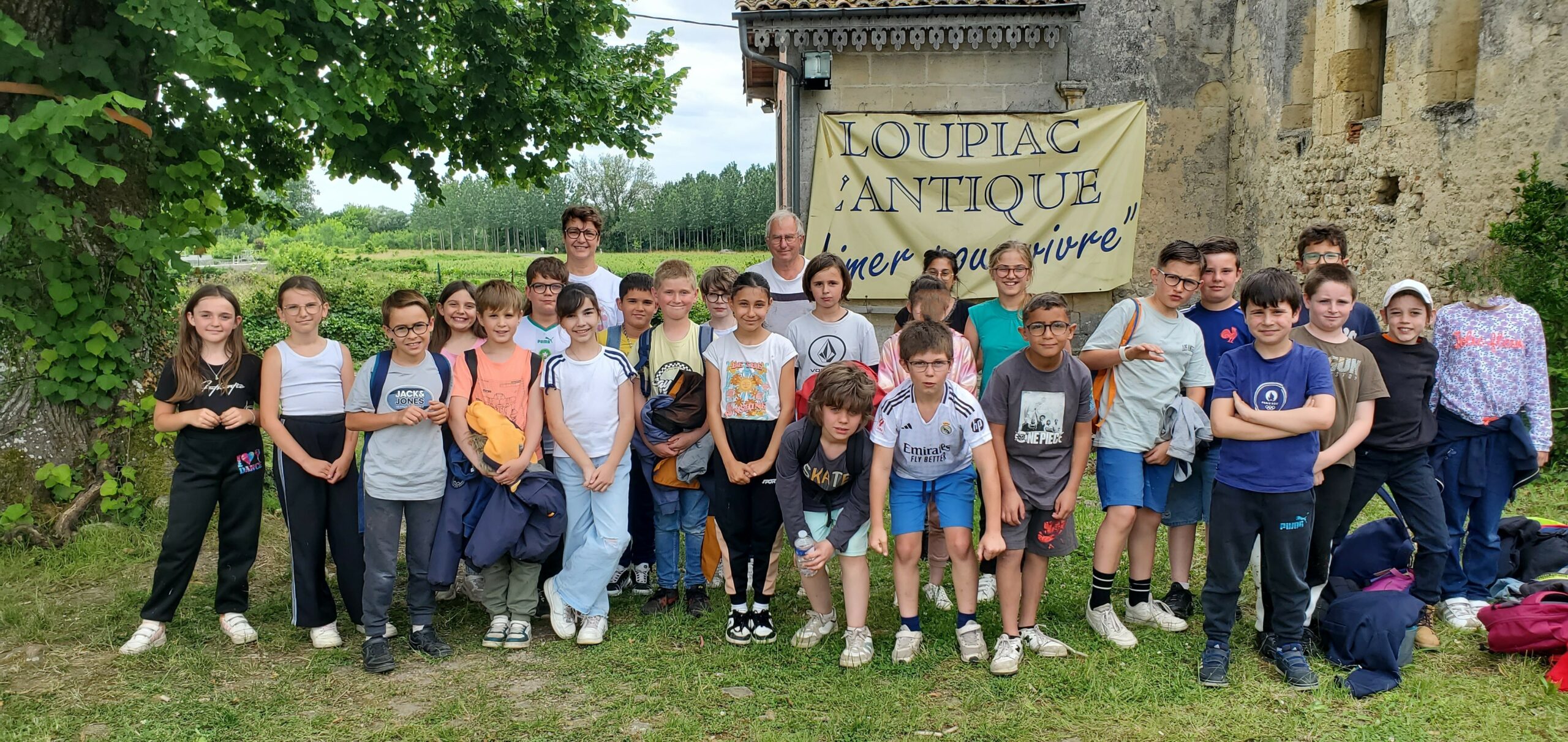 St Symphorien à la découverte de Loupiac