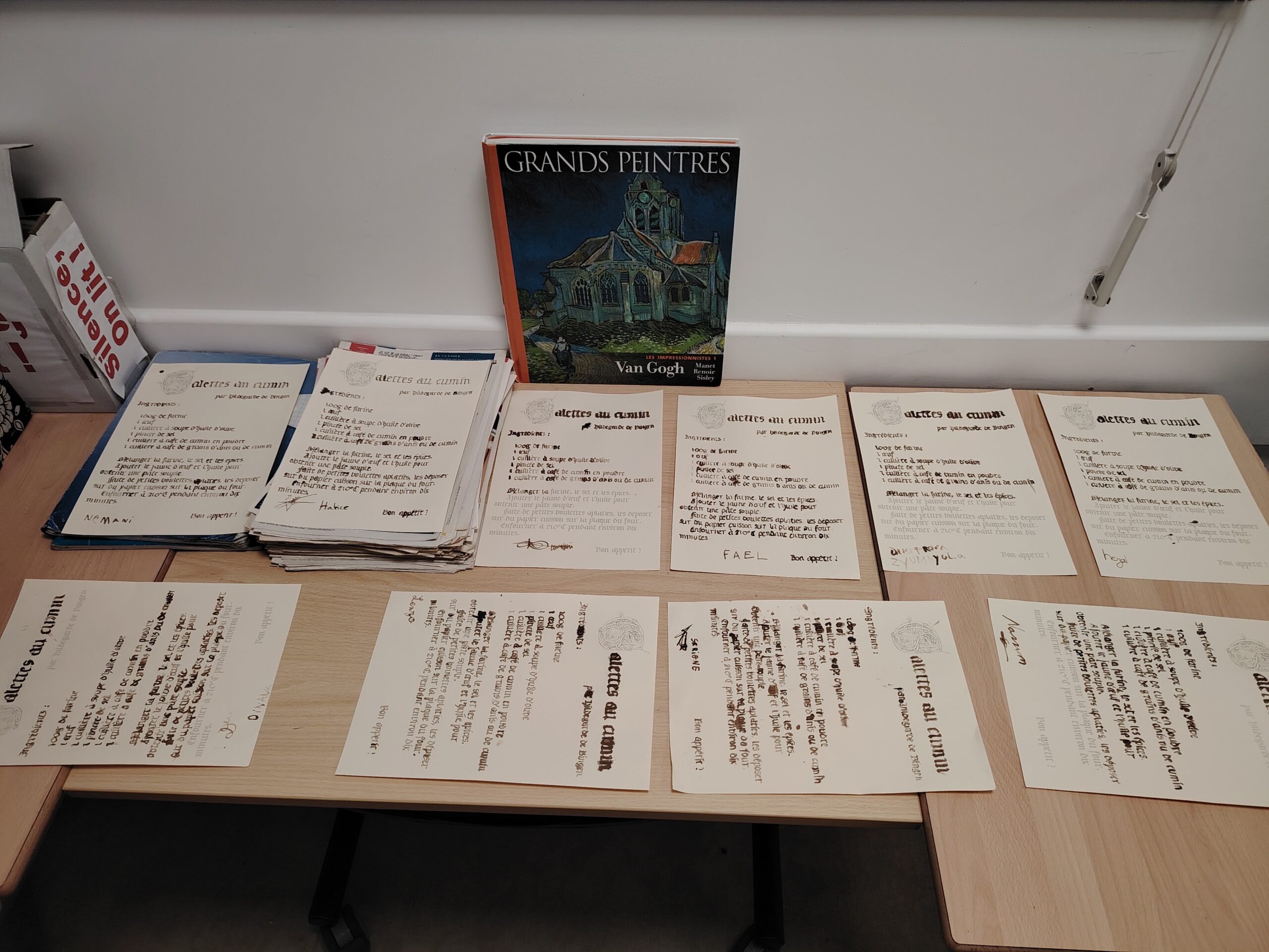 Des élèves de 5e du collège Jean Jaurès de Cenon découvrent la gastronomie médiévale​