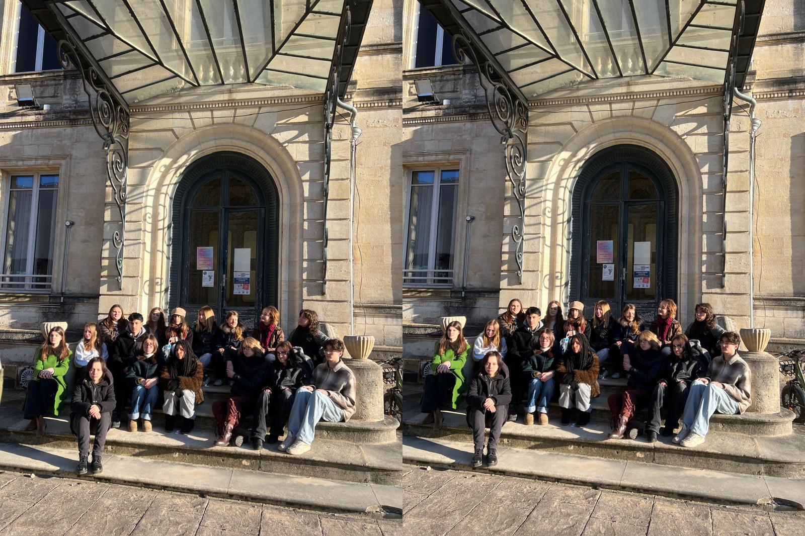 Camille Jullian : les terminales font de la stéréoscopie