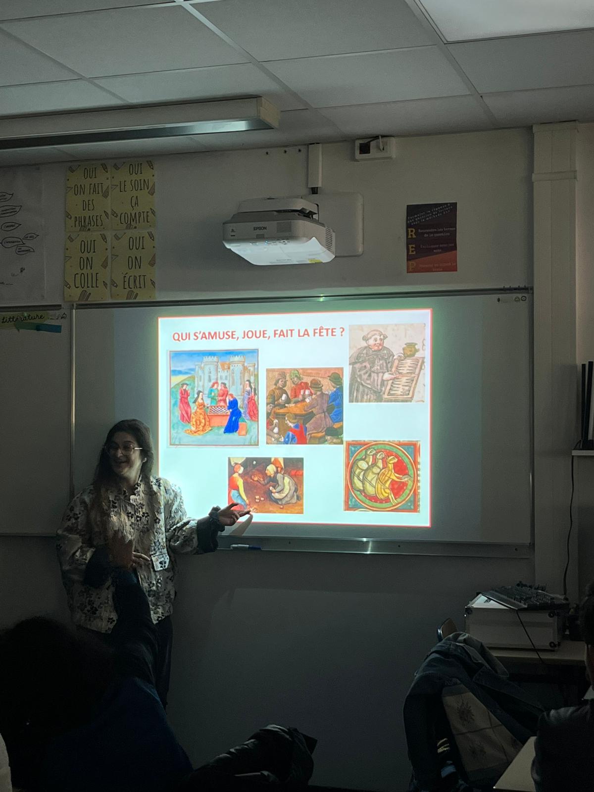 Au collège de Bourran … à la découverte des jeux médiévaux